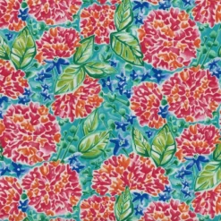 Floral Garden Blooms 2pc Outdoor Seat Cushion Set Pink - Pillow Perfect