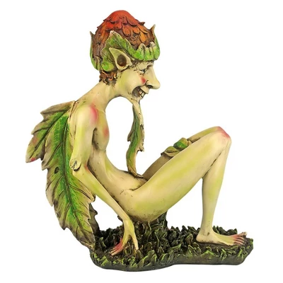 Design Toscano Theodor, The Garden Troll Sculpture - Multicolored 4 Design Toscano Theodor, The Garden Troll Sculpture - Multicolored - Image 4