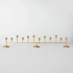 Antiqued Metal Taper Candelabra Brass Finish - Hearth & Hand™ With Magnolia 9 Antiqued Metal Taper Candelabra Brass Finish - Hearth & Hand™ With Magnolia -Garden Furniture Store GUEST d62a3121 0a9e 4351 ac83 c05923aa585d