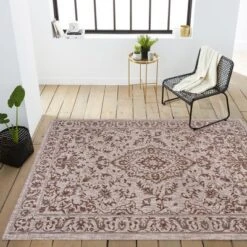 Jerash Ornate Medallion Indoor/Outdoor Area Rug - JONATHAN Y 20 Jerash Ornate Medallion Indoor/Outdoor Area Rug - JONATHAN Y -Garden Furniture Store GUEST d6ae66f6 cd80 4cd4 86cf 95aa76c9d894