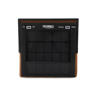 Techko Maid LED Solar 10.8" Portable Dog Cut Out Decorative Outdoor Lantern Clear 3 Techko Maid LED Solar 10.8" Portable Dog Cut Out Decorative Outdoor Lantern Clear - Image 3