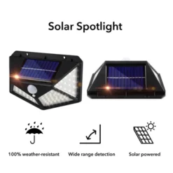 Dartwood Outdoor Solar Lights With Motion Sensor - 100 LED 450 Lumens Bright Weatherproof Wall Spotlight For Gardens Porches Walkways Patio (4-8 Pack) 10 Dartwood Outdoor Solar Lights With Motion Sensor - 100 LED 450 Lumens Bright Weatherproof Wall Spotlight For Gardens Porches Walkways Patio (4-8 Pack) -Garden Furniture Store GUEST d97b7955 1a53 48f2 a056 498728e9c077