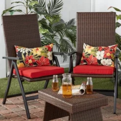 Set Of 2 Outdoor Lumbar Throw Pillows Aloha - Kensington Garden 7 Set Of 2 Outdoor Lumbar Throw Pillows Aloha - Kensington Garden -Garden Furniture Store GUEST dcd7227a 1864 4da2 9098 0939b5fa2903