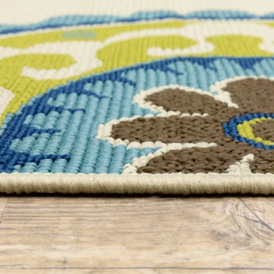 Cozumel Medallion Patio Rug 8 Cozumel Medallion Patio Rug - Image 8