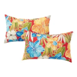 Set Of 2 Outdoor Lumbar Throw Pillows Aloha - Kensington Garden 9 Set Of 2 Outdoor Lumbar Throw Pillows Aloha - Kensington Garden -Garden Furniture Store GUEST de948787 2a81 4bb9 b19f 6ded47494716