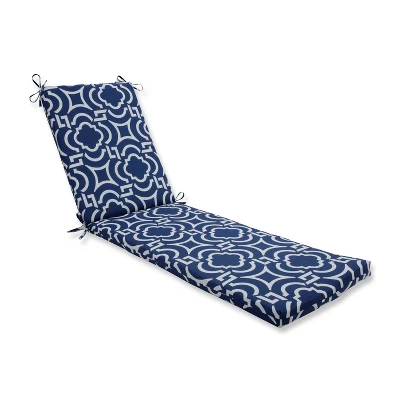 Carmody Outdoor Chaise Lounge Cushion Navy - Pillow Perfect 4 Carmody Outdoor Chaise Lounge Cushion Navy - Pillow Perfect - Image 4