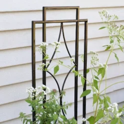 Sunnydaze Decorative Steel Metal Chic Diamonds Design Garden Trellis - Black - 2-Pack 9 Sunnydaze Decorative Steel Metal Chic Diamonds Design Garden Trellis - Black - 2-Pack -Garden Furniture Store GUEST e5964ea6 b8fb 4369 bd46 ee36b7ec8944
