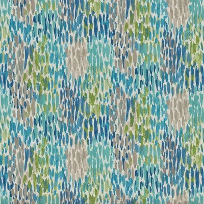 2pk Make It Rain Rounded Corners Outdoor Seat Cushion Cerulean Blue - Pillow Perfect 1 2pk Make It Rain Rounded Corners Outdoor Seat Cushion Cerulean Blue - Pillow Perfect