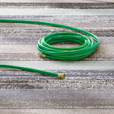 7'9" X 10'2" New York Patio Sofia Estelle Indoor/Outdoor Rug Gray/Blue - Nicole Miller 3 7'9" X 10'2" New York Patio Sofia Estelle Indoor/Outdoor Rug Gray/Blue - Nicole Miller - Image 3