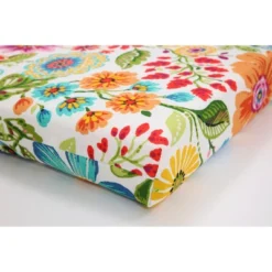 Gregoire Prima Outdoor Squared Corners Chair Pad Set Blue - Pillow Perfect