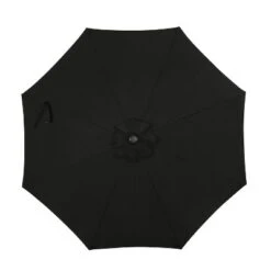 9' X 9' Mirage II Market Patio Umbrella With Auto-Tilt Black - Island Umbrella 10 9' X 9' Mirage II Market Patio Umbrella With Auto-Tilt Black - Island Umbrella -Garden Furniture Store GUEST ebced9e8 fab1 467e b635 ddd7def43ff1