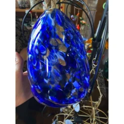 Evergreen Art Glass Speckle Deep Blue Bell Chime 9 Evergreen Art Glass Speckle Deep Blue Bell Chime -Garden Furniture Store GUEST ebeea36b 606b 43d9 b442 b58a591e0e46