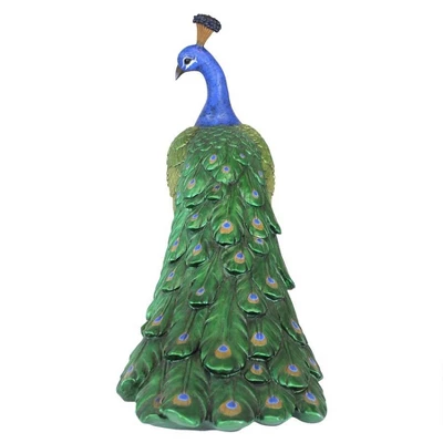 Design Toscano The Regal Peacock Garden Statue - Multicolored 2 Design Toscano The Regal Peacock Garden Statue - Multicolored - Image 2