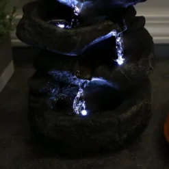 Sunnydaze Decor Sunnydaze Indoor Home Decorative Relaxing Stacked Rocks Tabletop Water Fountain With LED Lights - 10" 16 Sunnydaze Decor Sunnydaze Indoor Home Decorative Relaxing Stacked Rocks Tabletop Water Fountain With LED Lights - 10" -Garden Furniture Store GUEST f0a887a3 f381 469e 9817 1e3ff411ed90