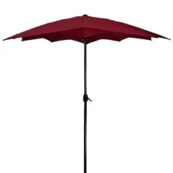 Northlight 8.85ft Outdoor Patio Lotus Umbrella With Hand Crank, Burgundy 7 Northlight 8.85ft Outdoor Patio Lotus Umbrella With Hand Crank, Burgundy -Garden Furniture Store GUEST f1780d3a 3a1f 47c0 8b7a 340985c5ec20