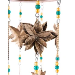 Wind & Weather Beaded Antiqued Bronze-Colored Poinsettia Blossom Wind Chime 7 Wind & Weather Beaded Antiqued Bronze-Colored Poinsettia Blossom Wind Chime -Garden Furniture Store GUEST f4e71ddb ca45 41db 9918 e2f326d4b36d