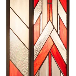16.25" 1-Light Mission Style Rectangular Outdoor Stained Glass Wall Sconce Red - River Of Goods 9 16.25" 1-Light Mission Style Rectangular Outdoor Stained Glass Wall Sconce Red - River Of Goods -Garden Furniture Store GUEST f69bd165 6c83 42e2 9930 e740b86ff8f3