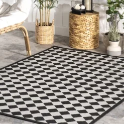 NuLOOM Valery Checkered Indoor/Outdoor Patio Area Rug 16 NuLOOM Valery Checkered Indoor/Outdoor Patio Area Rug -Garden Furniture Store GUEST f7919e32 fd48 4f93 8d63 5c0f7115b146