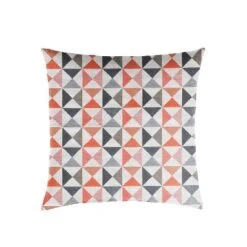 Sunbrella Outdoor Throw Pillow Coral/Navy -Garden Furniture Store GUEST f7f90b6c cffe 4505 b898 3b1632dd5ce7