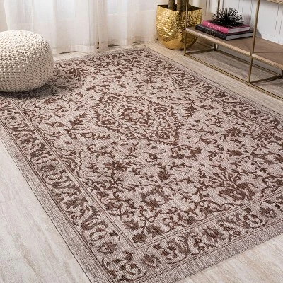 Jerash Ornate Medallion Indoor/Outdoor Area Rug - JONATHAN Y 9 Jerash Ornate Medallion Indoor/Outdoor Area Rug - JONATHAN Y - Image 9