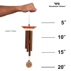 Woodstock Wind Chimes Signature Collection, Woodstock Amber Chime, 20'' Bronze Wind Chime WABR -Garden Furniture Store GUEST fcb34864 7d95 4da4 9534 a5e96898aa71